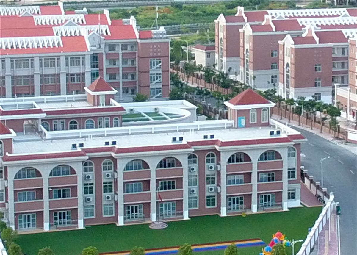 昌财学村幼儿园园区实景（航拍）